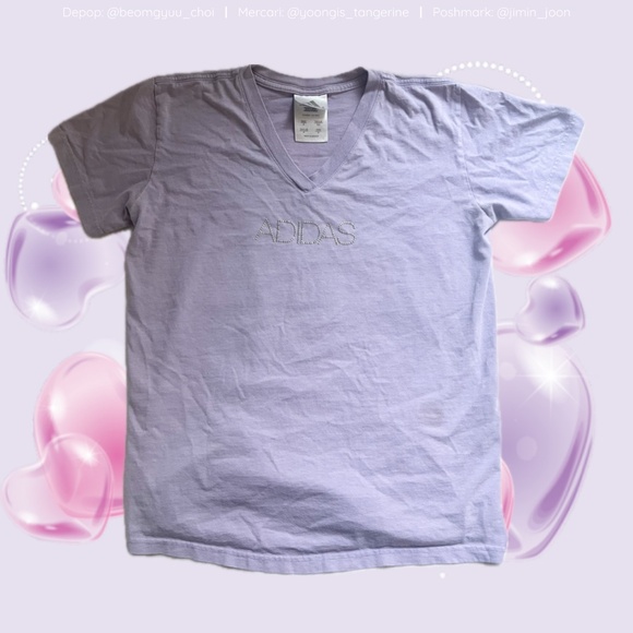 Light purple Adidas shirt - Picture 2 of 5